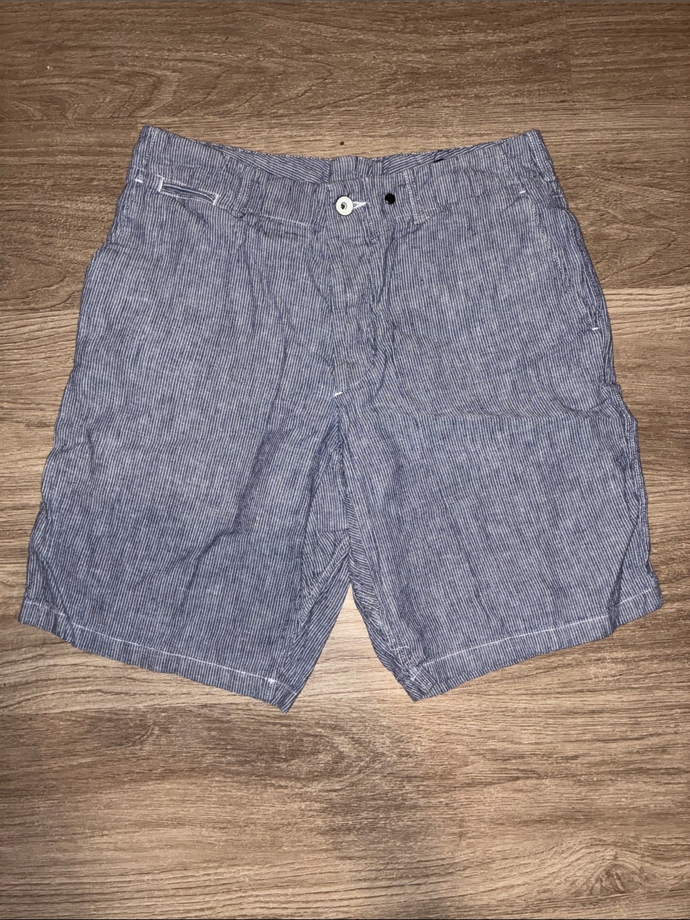rag & bone Women’s Size 29 Navy White Striped Cargo Shorts